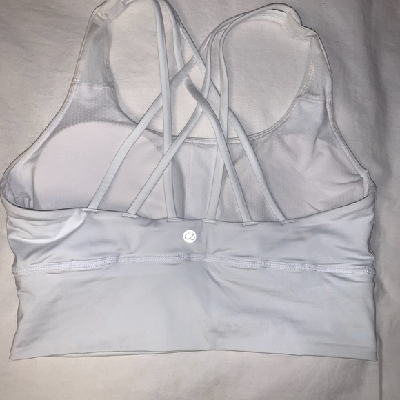 CRZ YOGA Strappy Sports Bras. Longline Wirefree(M) - Picture 2 of 2